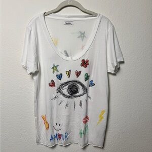 Lauren Moshi Scooped Tee